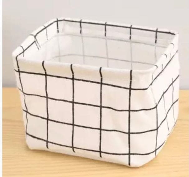 Cotton Foldable Desktop Storage Box, Waterproof Toys Laundry Storage Basket, Cosmetic Laundry Storage Organizer, Collapsible Basket For Cosmetics and Toys Storage Cotton Foldable Desktop Storage Box, Waterproof Toys Laundry Storage Basket, Cosmetic Laundry Storage Organizer, Collapsible Basket For Cosmetics and Toys Storage